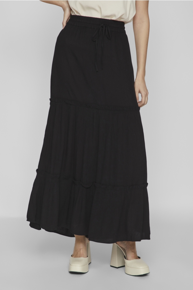VIMESA HW MAXI SKIRT - NOOS 14090633 BLACK